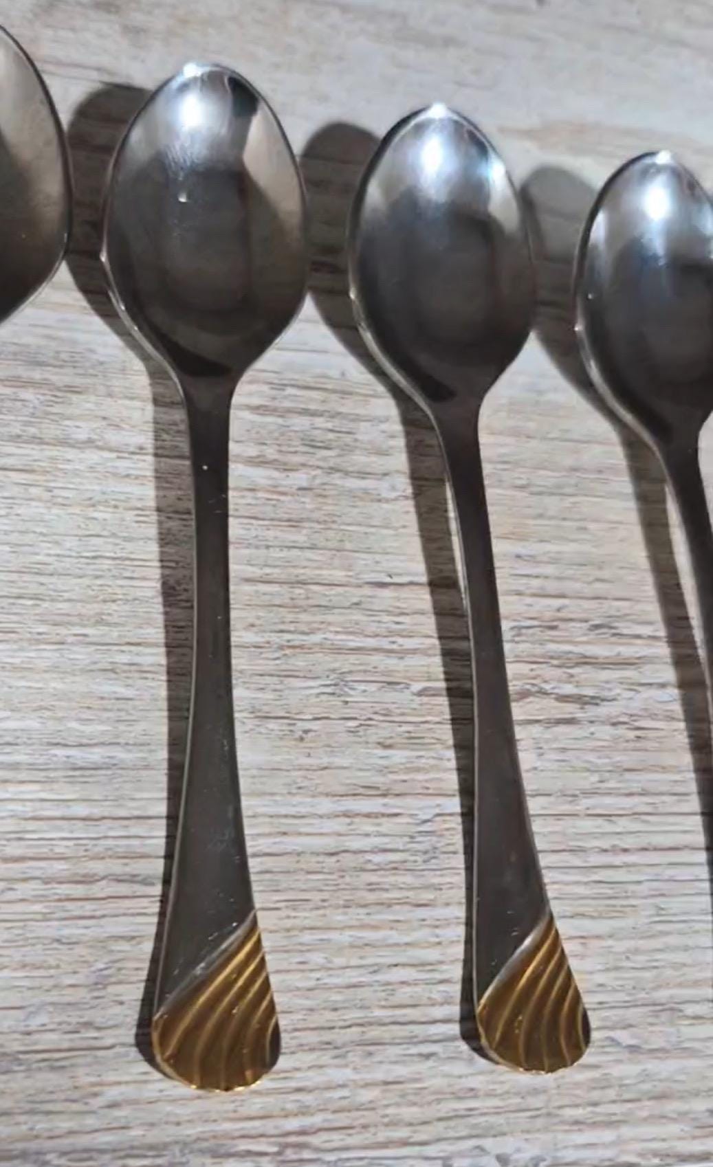 カトラリーセットGottinghen イタリア製 18/10 スプーン 24k