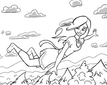 Cartoon Coloring Pages