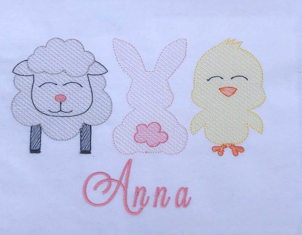 Personalized Embroidered Girls Or Boys Easter Shirt, Baby Easter Shirt Or One Piece, Easter Clothing, Easter Shirt Onlytee