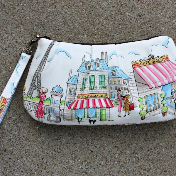 Paris Ville French Market Wristlet