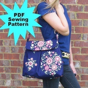 Hobo Bag PDF Sewing Pattern / Sweet Pea Totes