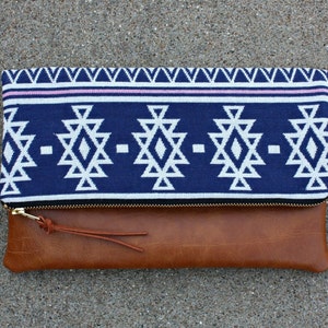 Southwestern Foldover Clutch / Kindle Case image 2