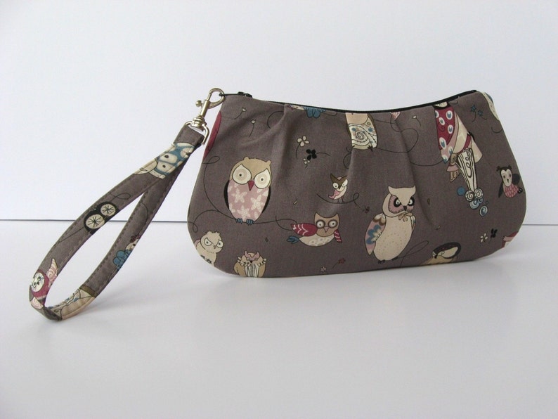 Spotted Gray Owl Alexander Henry WRISTLET image 5