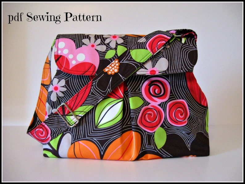 Hobo Bag PDF Sewing Pattern / Sweet Pea Totes imagem 2