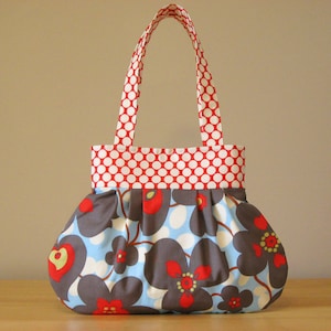 Pleated Handbag ebook PDF Sewing Pattern / Sweet Pea Totes image 3