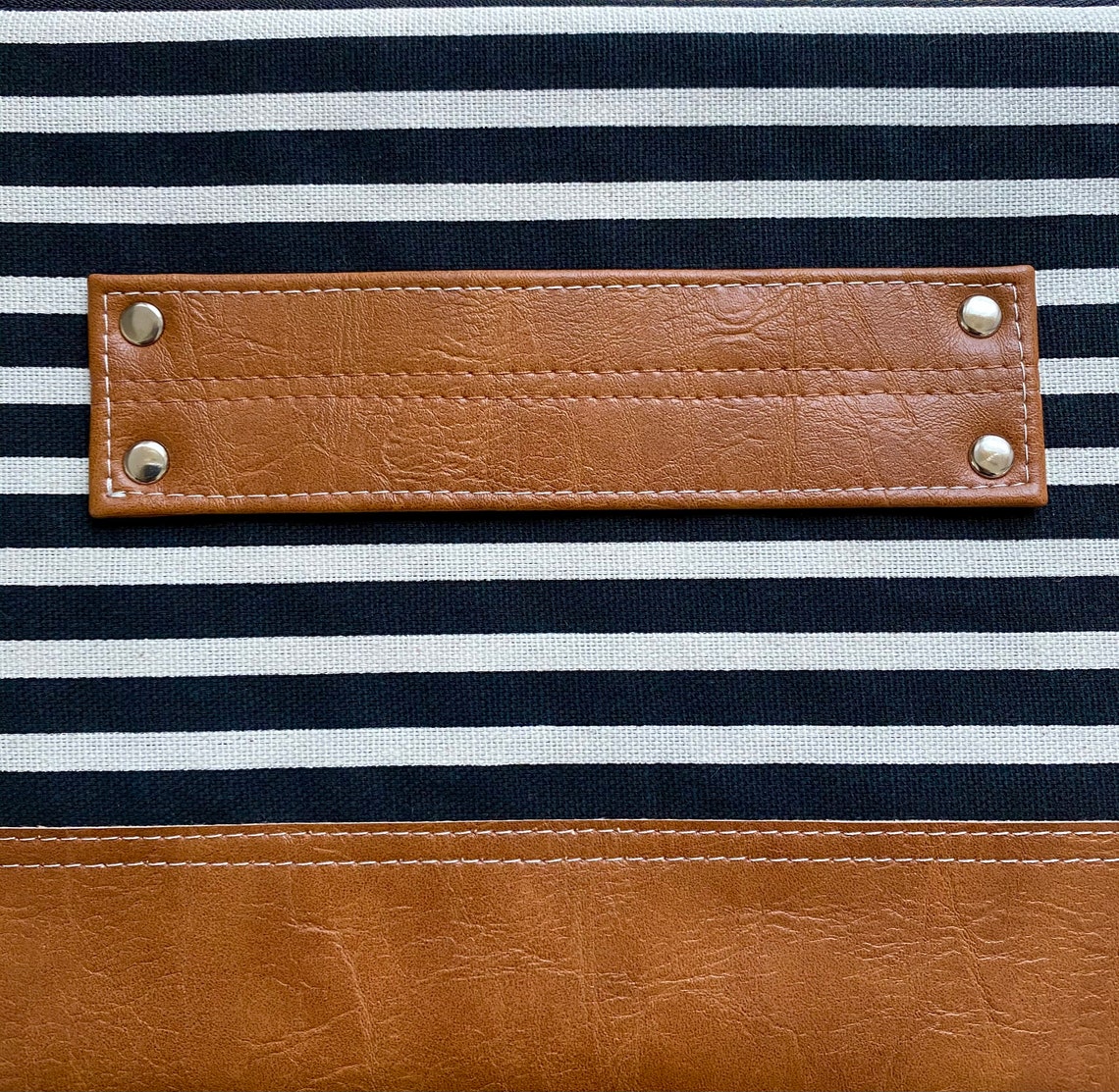 SMALL CANVAS CLUTCH IVORY TOWER TALES