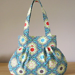 Pleated Handbag ebook PDF Sewing Pattern / Sweet Pea Totes image 4
