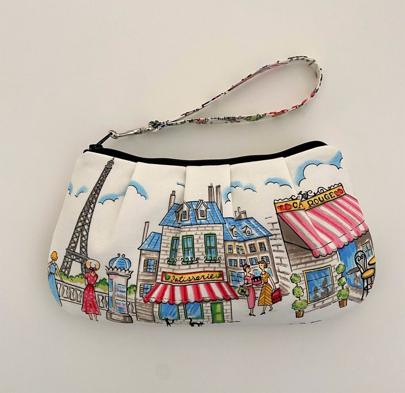 Paris Ville French Market Wristlet image 3