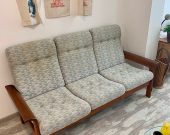 Dänisches Sofa aus Teakholz