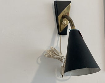 lámpara de pared de los años 60