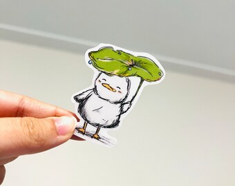 kleiner Enten Aufkleber