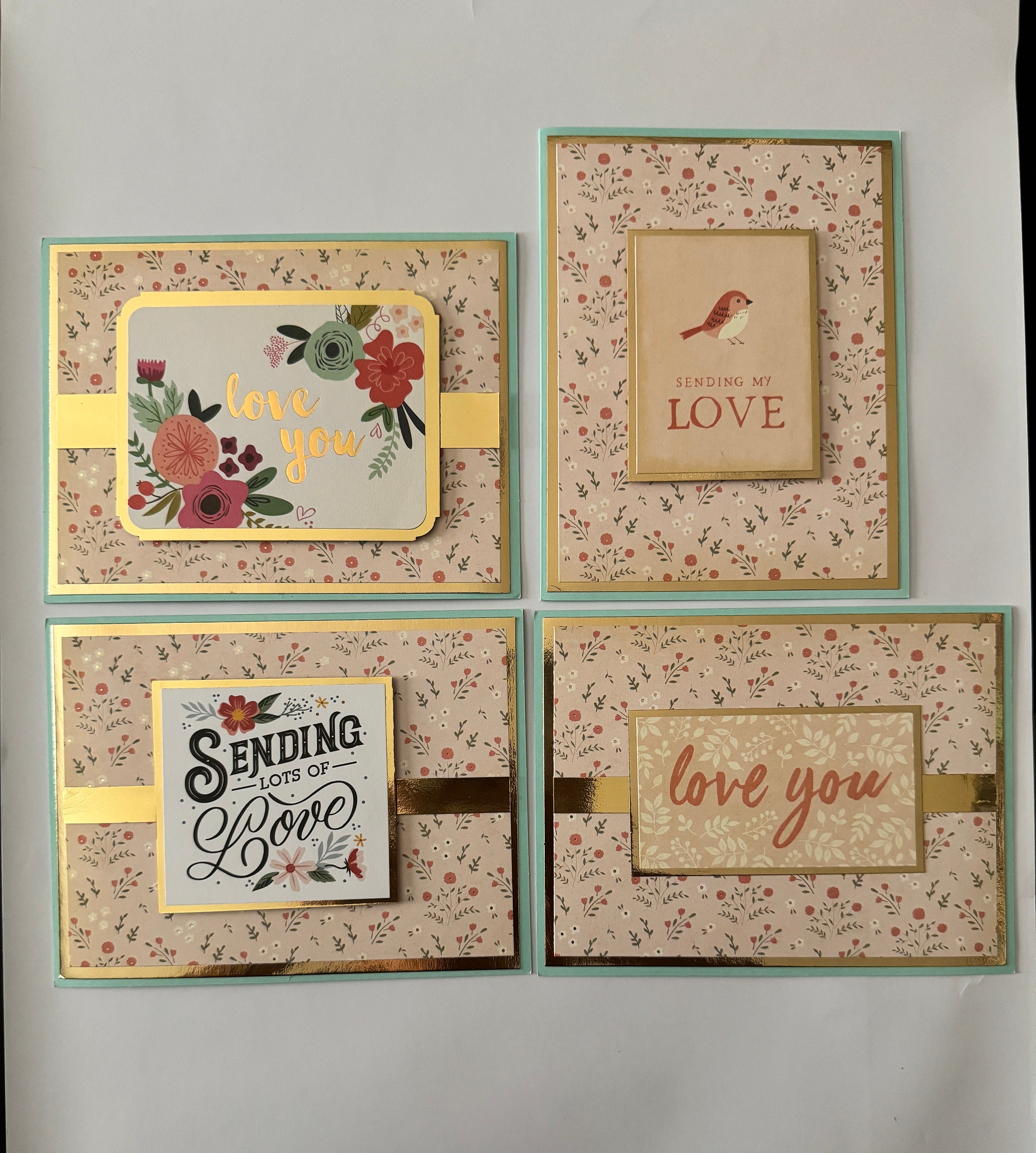 Handmade Card Set Handmade Greeting Card Sets - Etsy
