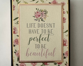 Floral Themed Photo Album