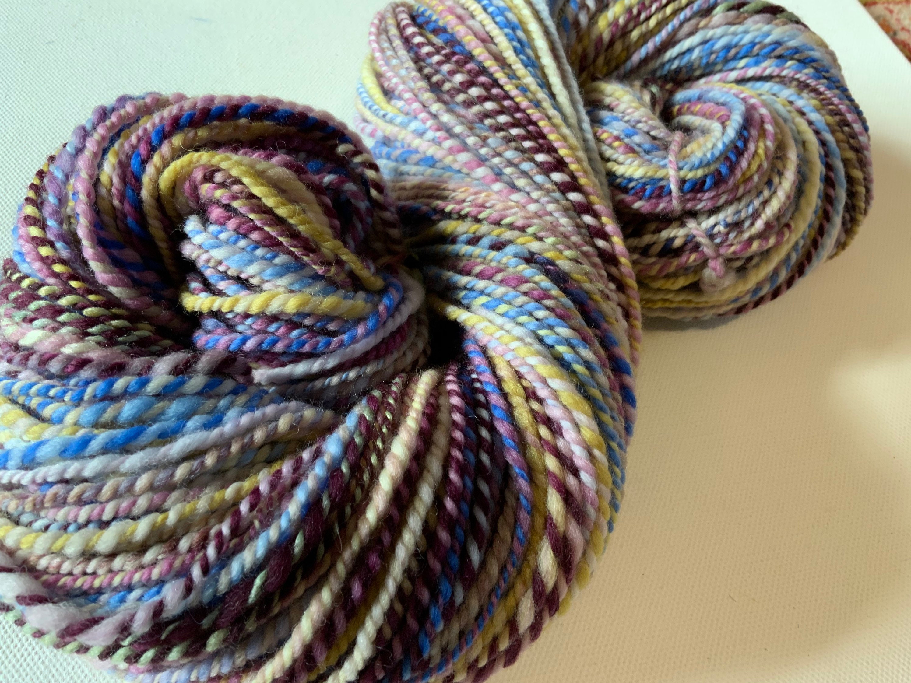 Handspun Yarn 3.65ozs 200 Yards Dk Weight Merino Etsy