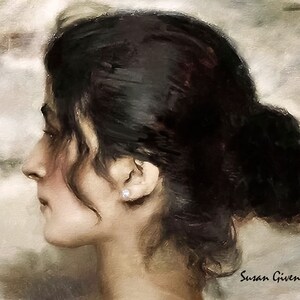 Italian Girl Print Italy Girl Portrait Girl from Italy Art Engaged Italian Girl Young Italian Girl Lovely Italian Girl