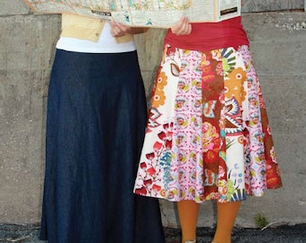 route 66 skirts pattern by marie-madeline studio (M076)