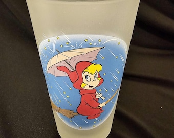 Vaso de pinta vintage esmerilado de Wendy la Brujita