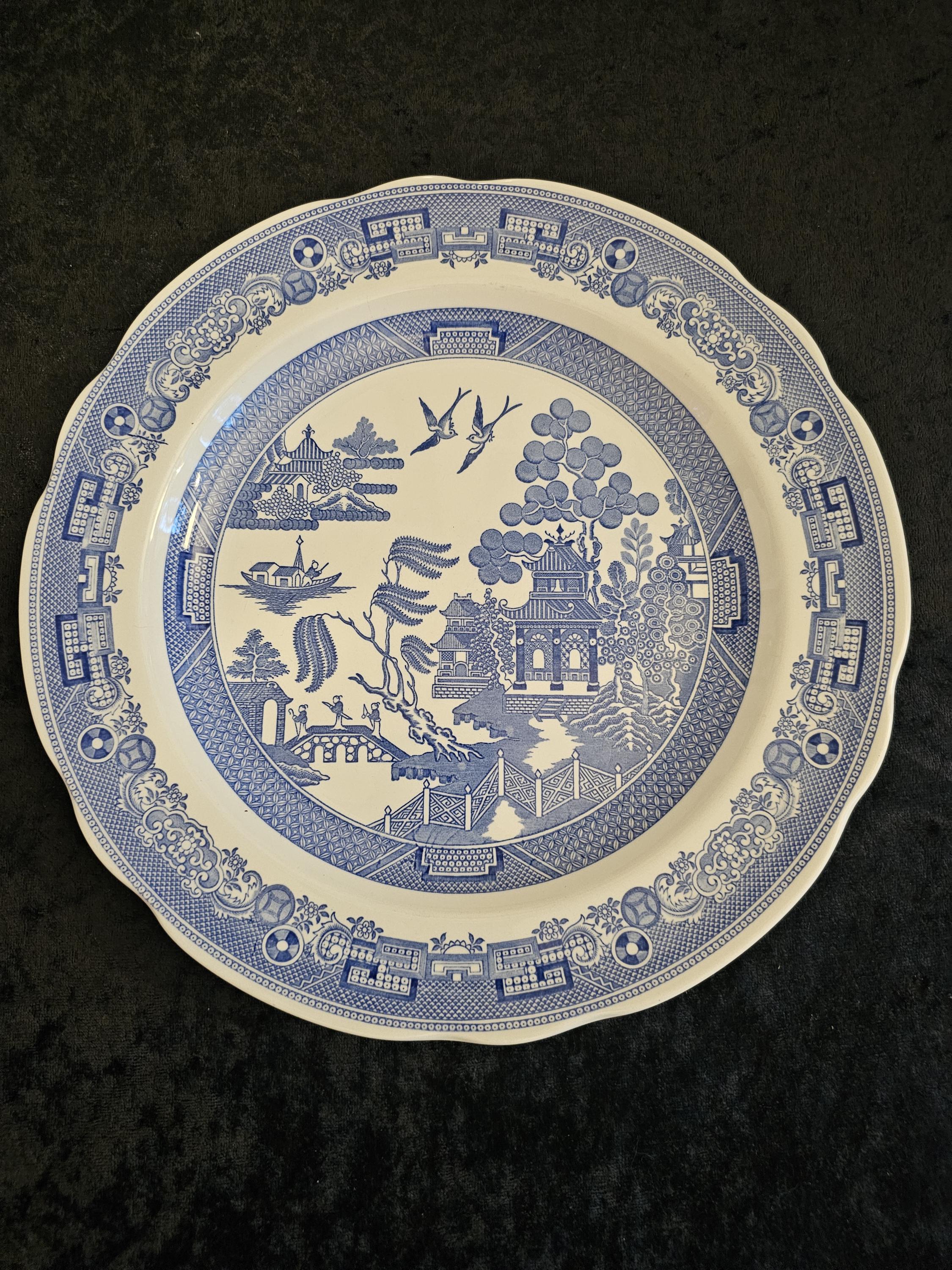 Spode Blue Room Collection Willow Collector Plate