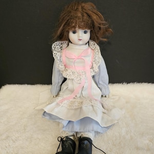Vintage Porcelain Doll