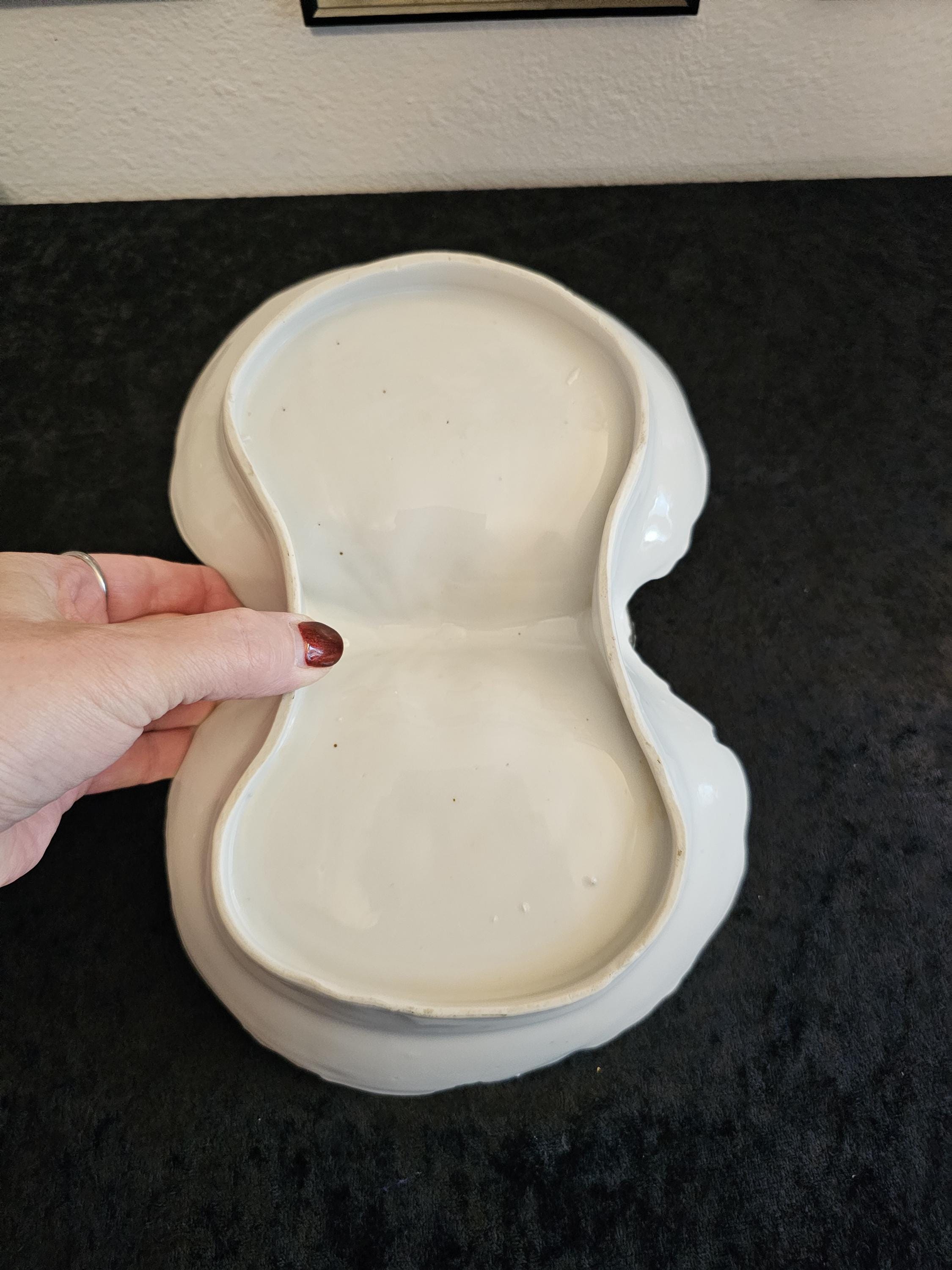 ヴィンテージ磁器製ロブスターハンドルサービングディッシュ - Etsy 日本