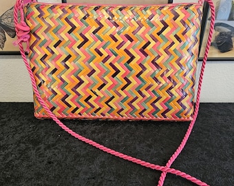 Vintage Woven Wicker Bag