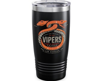 Vipers Venom & SnakeOil Ringneck Tumbler by Atomic Pop Trading Co., 20oz