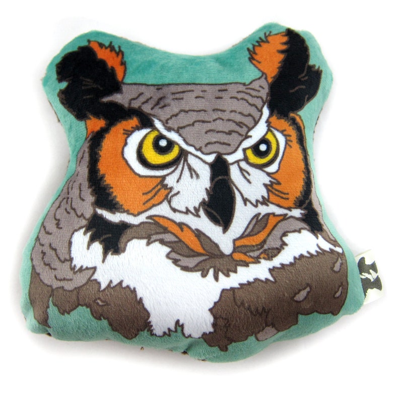 great horned owl plush
