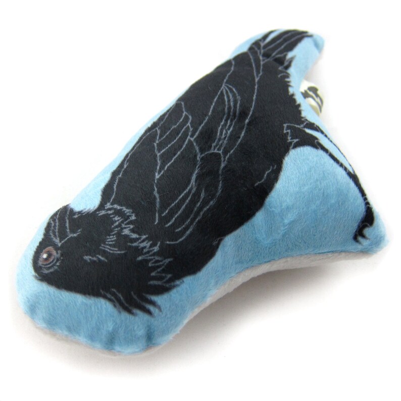 Raven Plush / Mini-pillow / Stuffie / Plushie Super Soft | Etsy