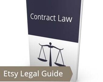 Contract Law for Etsy Sellers - Business Law, Legal Tips, Writing a Contract, Wholesale, Boutique Consignment Lawyer Attorney Small Business