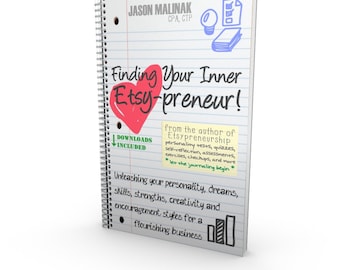 Finding Your Inner Etsy-preneur eBook - Personality Tests, Checkups Etsy Exercises Self-Assessment Dreams Strengths Creativity Encouragement