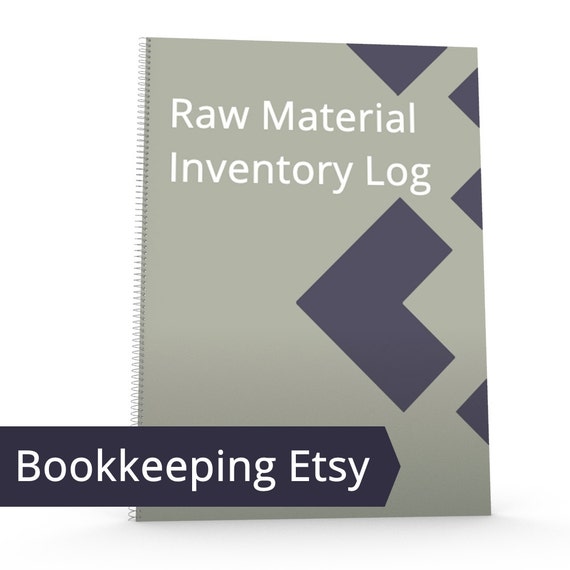 etsy raw material log inventory management inventory log etsy