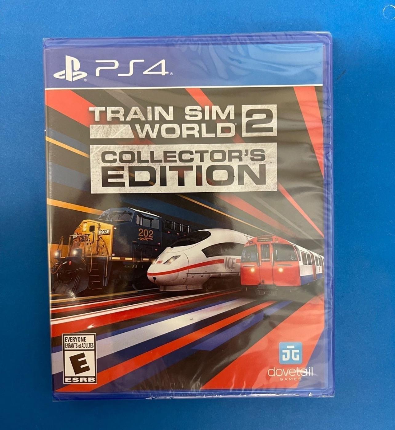 PS4 Train SIM World 2 Collector's Edition Sony PlayStation 4 Brand NEW & Sealed