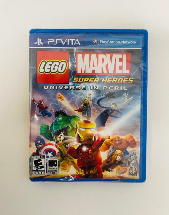 Lego Marvel Super Heroes Universe in Peril PS Vita Sony PlayStation Vita  NEW Sealed