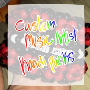 Music Artist / Band Kandi Rave Packs