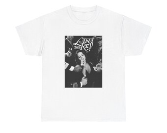 Lana del Rey Shirt, kokett, schwarz weiß, Geschenk, fanart, retro, musik