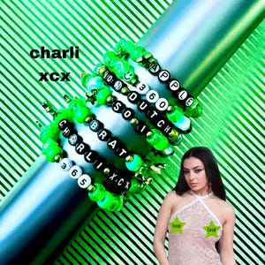 BULK Charli Xcx Friendship Bracelets Perfect for Fangirls | 10-20-30-40