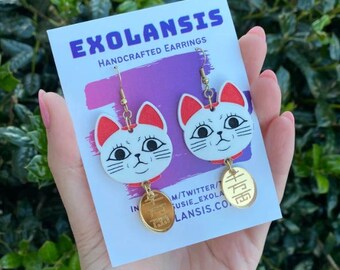 Turbo Granny Acrylic Earrings
