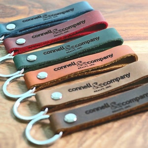 Business Logo Keychain, Custom Leather Keychain, Company Keychains, Business Essentials, Promotional Items, Brand Logo Gifts