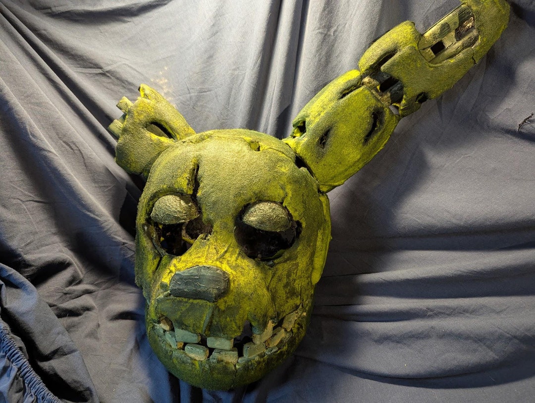 3d Printed Springtrap Head For Cosplay Or Display Etsy UK 3d Printed Springtrap Head For Cosplay Or Display Etsy UK