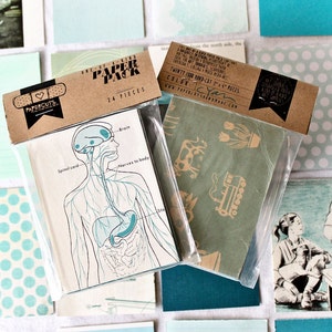 One-of-a-Kind 3 x 4 PAPER pack 24 pc. CYAN image 3