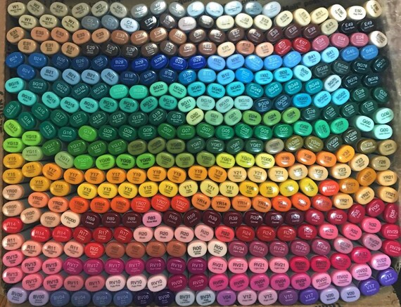 Copic Sketch Marker G GREEN Selected Colors