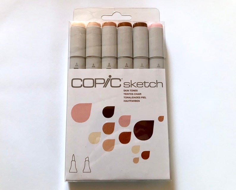 Copic Too Sketch Markers Set Skin Tones