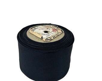 Nastro grosgrain blu Reyon