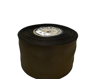 Nastro grosgrain color bronzo