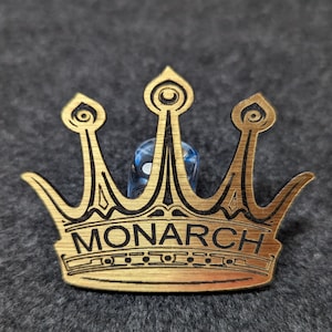 Laser Cut Monarch Token