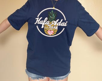 FROM GUAM with Love Unisex uniek eilandontwerp T-shirt Guam Souvenir Ananas Hafa Adai Cadeau voor Chamorro Culture Design Tee
