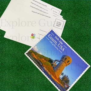 CARTÕES POSTAIS DE GUAM por Explore Guam USA Cartões com design exclusivo de ilha perfeitos para lembranças