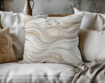 Faux Suede Square Pillow: Double-Sided Print, Eco-Friendly Insert
