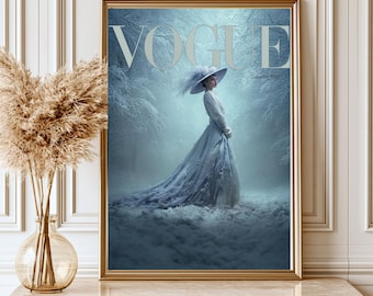 1940 Vogue Fashion Cover Print