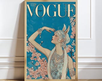 ヴィンテージヴォーグの表紙プリント：1922年5月アールデコ